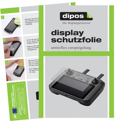 Produktbild von 2x Schutzfolie für DJI Smart Controller matt Displayschutzfolie Display Schutz