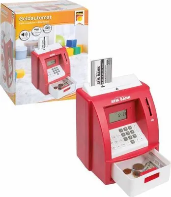 Produktbild von Idena Geldautomat, rot