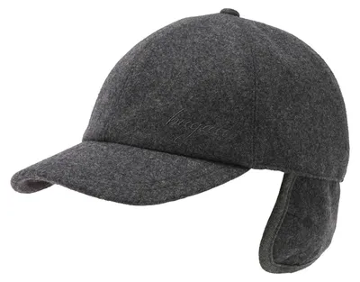 Produktbild von bugatti Cap With Ear Flaps Grey dunkelgrau