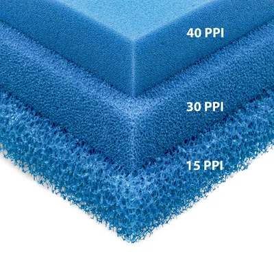Immagine prodotto di Spugna filtrante grossolana 15 ppi 25x25x5cm Happet