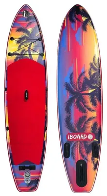 Zdjęcie produktu dla Paddleboard iBOARD 11´- 2 Red Palm 335 x 82 x 15 - UNI