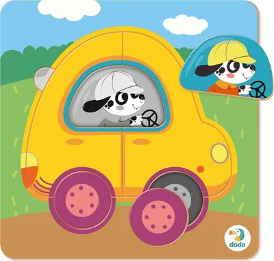 Produktbild von 5-teiliges Puzzle mit Automotiv