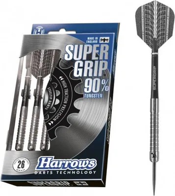 Obrázok produktu pre Šípky "Supergrip" 3-pack CS383 (23 g) (strieborná/čierna)