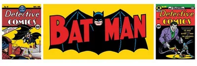 Image de Batman - Triptych - 53x158cm - Affiche Poster