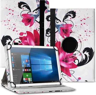 Produktbild von Tablet Hülle Lenovo Miix 320 310 300 Tasche Schutzhülle Case Cover 360° DrehbarFarben:Motiv 6