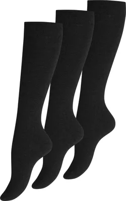Produktbild von Yenita® Kniestrümpfe 3 Paar, Baumwolle 39-42