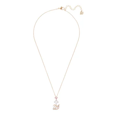 Immagine prodotto di Swarovski 5473024 - Collana Dazzling Swan Y - Colore rosa - Collana