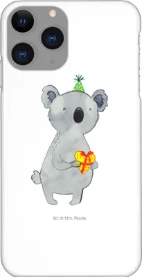 Produktbild von Mr. & Mrs. Panda Iphone 11 Pro Handyhülle Koala Geschenk - Weiß - Party, Premium Kunststoff, Handy Case, Geburtstag