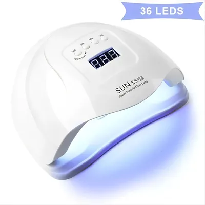 Produktbild von UV LED Nagellampe 36 LEDs – Profi Nageltrockner mit LCD Display, Timer & Überhitzungsschutz für Gel Nails