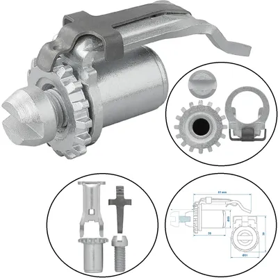 Produktbild von Anhänger Bremse Bremseinsteller kompatibel für AL-KO 1637/2035/2050/2051/2350/2360/2361