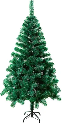 Image de Yakimz Arbre de Noël artificiel sapin artificiel y compris support d'arbre métal vert 180cm
