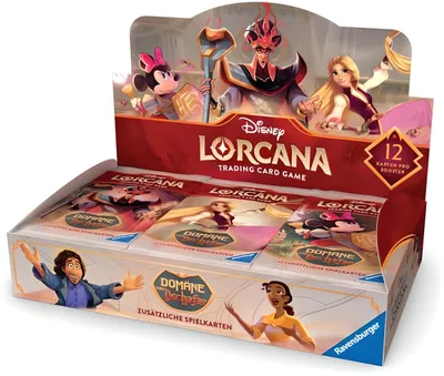Produktbild von Disney Lorcana Domäne von Dschafar Booster Display (24 Packs) Deutsch