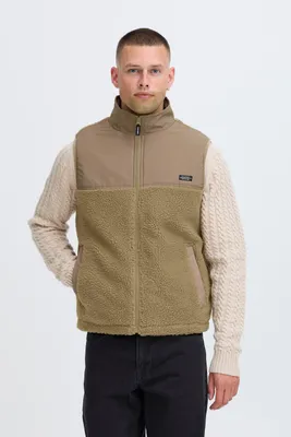 Image de Gilet pour homme Blend BHTorte, gilet Teddy, gilet outdoor, coupe classique