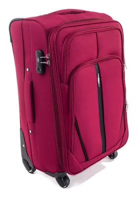 Produktbild von RGL S-020 XL Koffer Stoffkoffer 4 Rollen Erweiterbar Grösse: XL Farbe: Dunkelrot