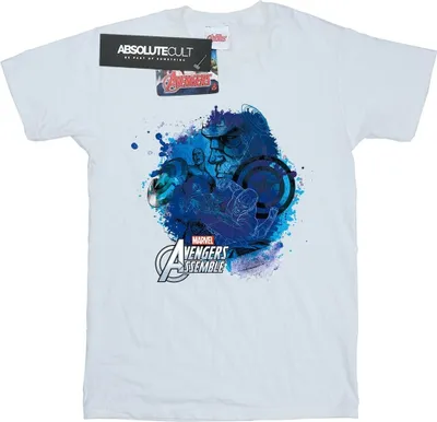 Produktbild von Marvel - T-Shirt für Herren BI5782 (XXL) (Weiß)