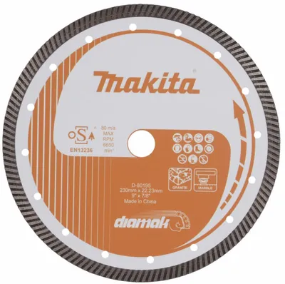 Zdjęcie produktu dla Tarcza Diamentowa 230X22.23 D-80195 Makita