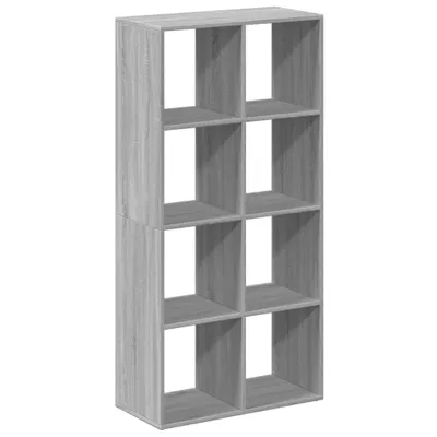 Obrázek produktu pro vidaXL Pokojová rozdělovací knihovna šedá Sonoma 69,5x29x137,5 cm