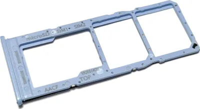 Produktbild von Simkartenhalter passend für Samsung Galaxy A13 5G (SM-A136B/DSN), Dual-SIM + SD Fach, Originalersatz, Blau