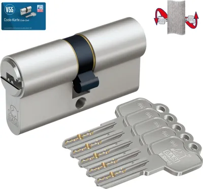 Produktbild von BASI - Profil-Doppelzylinder - V55 45/55 mm - Gleichschließend Nr. 20 - N&G - VB5201-1525-0020