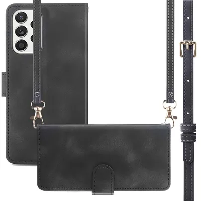 Imagen del producto de Funda Tipo Libro con Cuerda para Samsung Galaxy A53 -