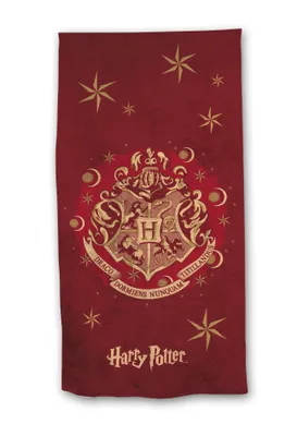 Zdjęcie produktu dla Harry Potter Badetuch - Rot - 70 x 140 cm