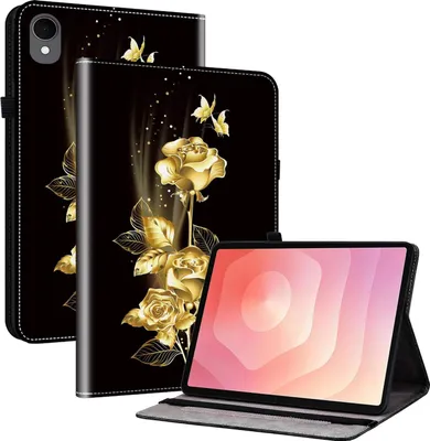 Produktbild von Für Samsung Galaxy Tab S11 Crystal Textur Kunstleder Design Motiv Schutz Hülle