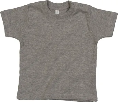 Zdjęcie produktu dla Babybugz - T-shirt dla niemowląt RW9251 (80) (Szary melanż)