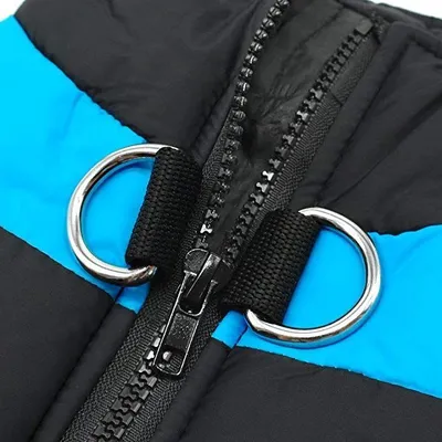 Obrázek produktu pro Zimní vesta černá modrá 5XL