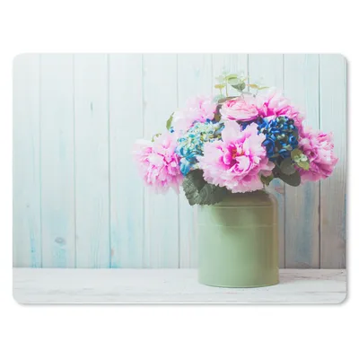 Produktbild von MuchoWow® Mauspad Mousepad Blumen - Farben - Stilleben 23x19 cm - Mousepads - Maus Mat - Pad - Mausunterlage - Schreibtischunterlage - Mauspad