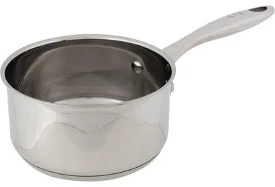 Imagen del producto de Sartén clásica, diámetro 14 cm, acero inoxidable, apta para todo tipo de cocinas