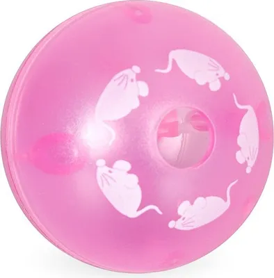 Image de Jouet pour chats Karlie Ball 5,5 cm choix de couleur aléatoire