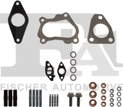 Produktbild von FA1 KT770250 Montagesatz Turbolader für TOYOTA COROLLA (ZZE12, NDE12, ZDE12)