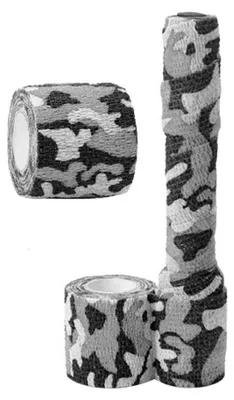 1,32€/m 4,5 Meter Camouflage Klebeband Tarnband Gewebeband Panzerband #7 Winter – Produktansicht