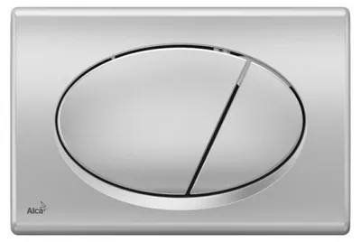 Produktbild von Alcadrain (Alcaplast) Steuerknopf für Vorwandmontagesysteme, Chrom-Matt M72
