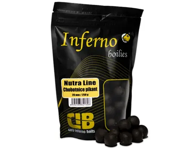 Obrázek produktu pro Carp Inferno boilies Nutra Line Chobotnice Pikant 20mm Balení: 250g