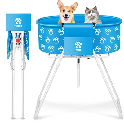 Productafbeelding van Tmkit Badkuip voor honden, verhoogde professionele badkuip voor huisdieren