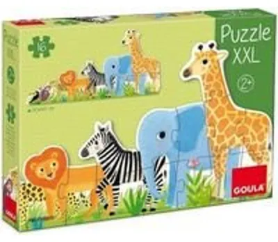 Immagine prodotto di Goula D53426 - "Puzzle XXL" - Giungla, da piccolo a grande, a partire da 2 anni