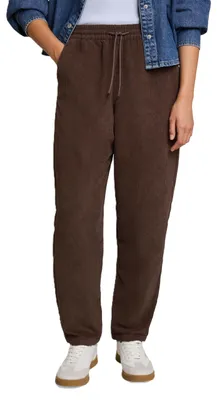 Produktbild von TOM TAILOR Denim Damen Barrel Cordhose mit Kordelzug