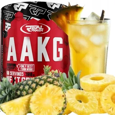 Immagine prodotto di AAKG Arginina Citrullina Aminoacidi Real Pharm 300 g Gusto: PINEAPPLE