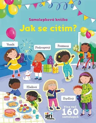 Obrázek produktu pro Samolepková knížka - Jak se cítím