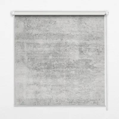 Produktbild von Seitenzug-Rollo Fensterrollo Jalousie - Lichtdurchlässig Springrollos - 80x240 cm - Graue Textur