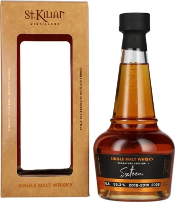 Produktbild von St. Kilian Signature Edition SIXTEEN Single Malt Whisky 55,3% Vol. 0,5l in Geschenkbox