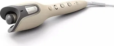 A product shot of a hair curler on a white background.