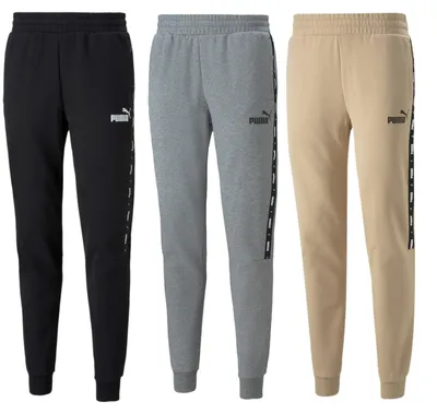 Produktbild von Puma Jogginghose Herren ESS+ Tape Sweatpants, Größe:S, Farbe:Olive