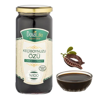 Produktbild von Reines Johannisbrot-Extrakt - Sirup 640g, Kaltgepresst