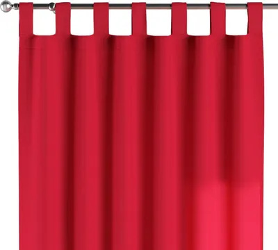 Produktbild von Dekoria Schlaufenschal, rot, 130 x 245 cm