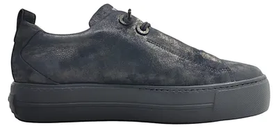 Imagen del producto de Zapatos deportivos para mujer de Paul Green, modelo con cordones, color negro, ideales para el día a día