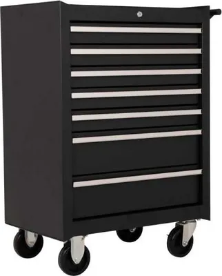 Produktbild von Werkzeugwagen 7 Schubladen schwarz