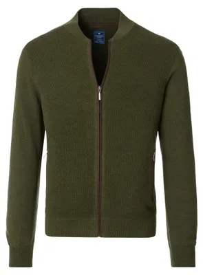 Produktbild von Redmond Strickjacke mit Taschen Grün 2XL Regular Fit