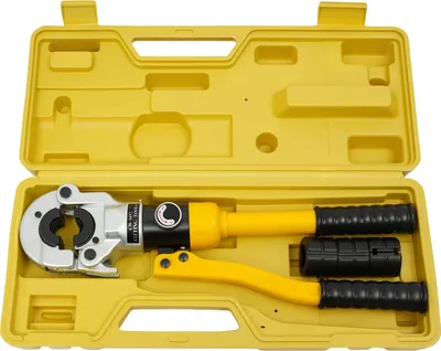 Immagine prodotto di Pinza idraulica per crimpatura, elevata forza di crimpatura, impugnatura ergonomica, giallo